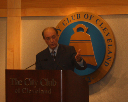 Mario Morino at the City Club of Cleveland