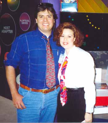 Dan Hanson with Brenda Collins