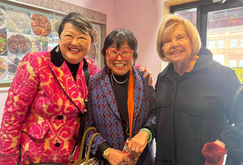 Ying Pu, Margaret Wong and Ingrida Bublys