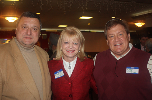 Pierre Bejjani, Judge Pam Barker and Brad Sussman