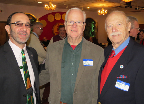 Councilman Tony Brancatelli, Jim Foster and August Pust