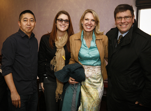 Johnny Wu, Samantha Peddicord, Kristen Morris and Joe Cimperman